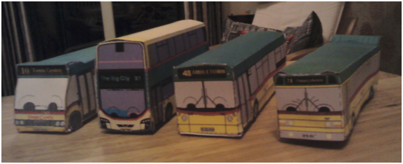 make a model of the bus fleet